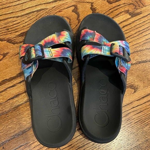 Chaco Black Sandals with Adjustable Straps - Picture 3 of 4